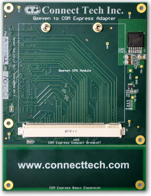 Qseven to COM Express® Adapter